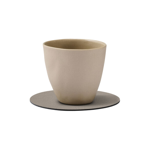 Serene glass mat Circle, ash, LIND DNA