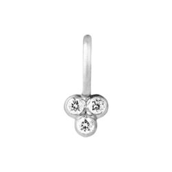 Orbit Dot Pendant, white gold, Ro Copenhagen