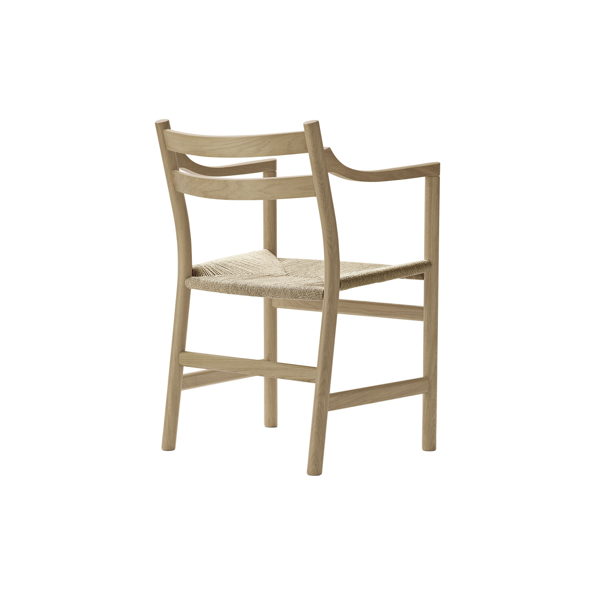 ★正規品★ CARLHANSEN ＆ SON CH46 CH46 Dining Chair, white oiled oak/natural