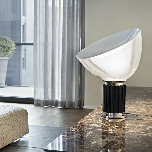Taccia Table Lamp, black, Flos