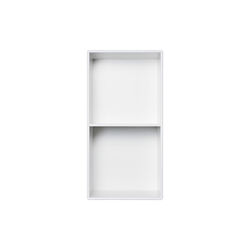 Montana Shelving Unit 1261, white 01, lacquer, brackets, Montana Furniture