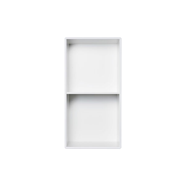 Montana Shelving Unit 1261, white 01, lacquer, brackets, Montana Furniture