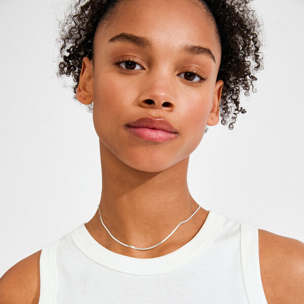 NIKITA necklace, silver plated, Pilgrim