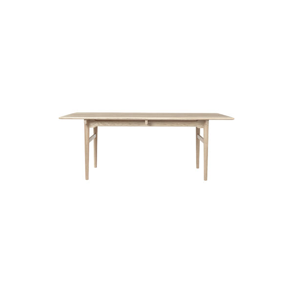 CH327 Dining Table, soap treated oak, Carl Hansen & S&oslash;n