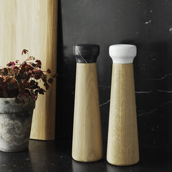 Craft Salt Mill, oak/white, Normann Copenhagen