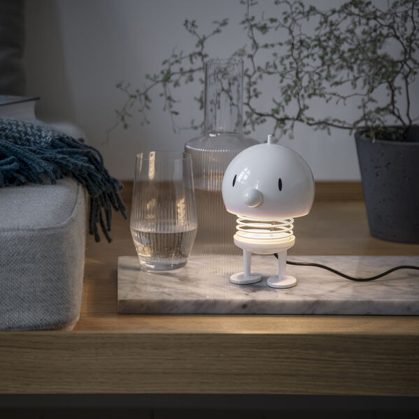 Lamp, white Lamp, white, Hoptimist