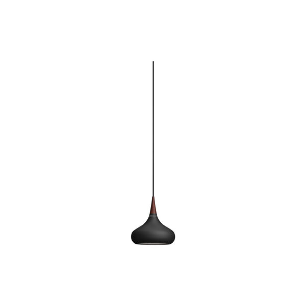Orient&trade; P1 Pendant, black/rosewood, Fritz Hansen