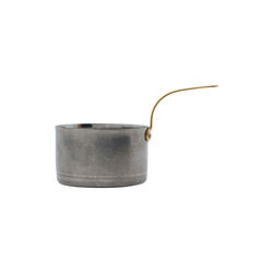 NVPresentation pot, silver finish, Nicolas Vahé