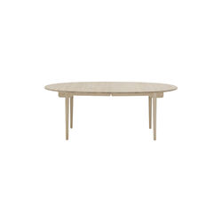 CH338 Dining Table, soap treated oak, Carl Hansen & S&oslash;n