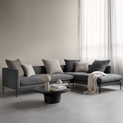 Blade Sofa with chaiselong left, sasso 10, Wendelbo