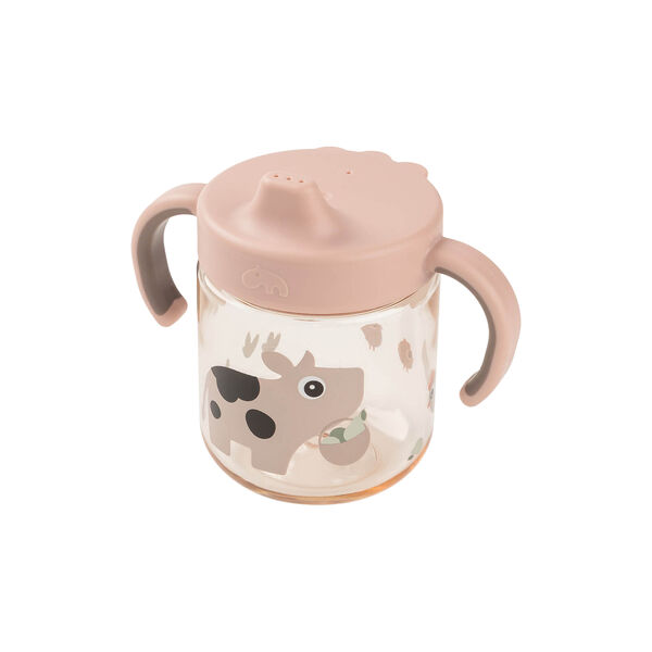 Tiny Farm Learning Spout Cup 2-handle, powder, Done by Deer