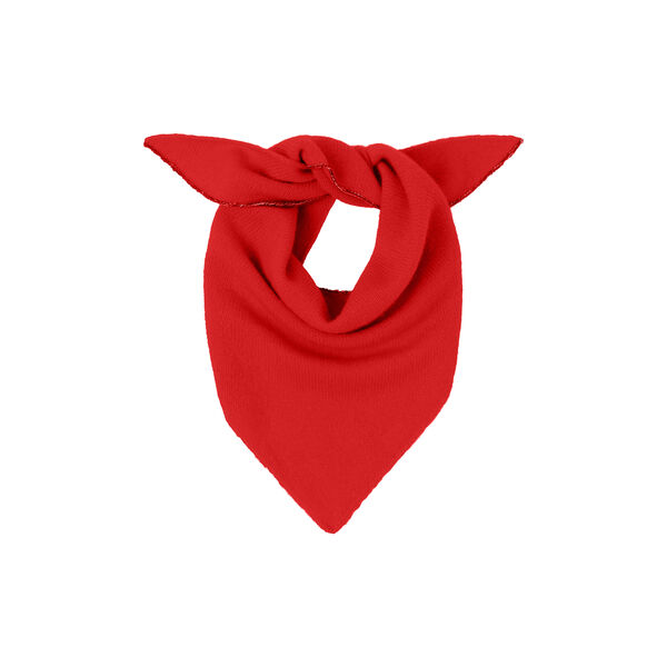 Lambswool bandana, signal red Lambswool bandana, signal red, FUB