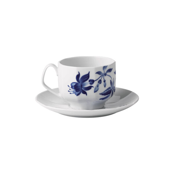 Blomst Cup with Saucer, fuchsia, Royal Copenhagen