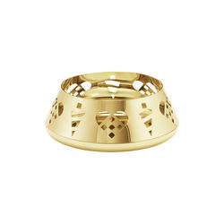 2025 Candle holder for pillar candles, gold, Georg Jensen