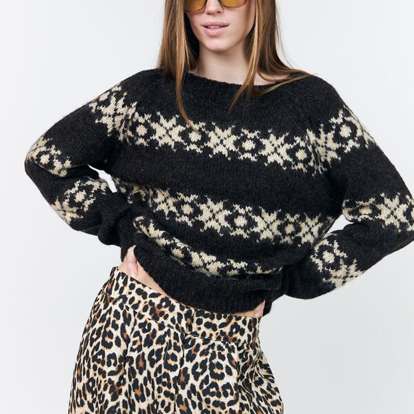 LattieLL Knit LS, dark mokka, Lollys Laundry
