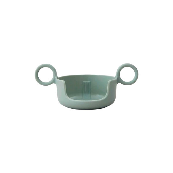 Cup holder for children's cup, green, Design Letters