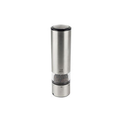 Elis uS Electric Pepper Mill 20 cm, matt steel/clear, Peugeot