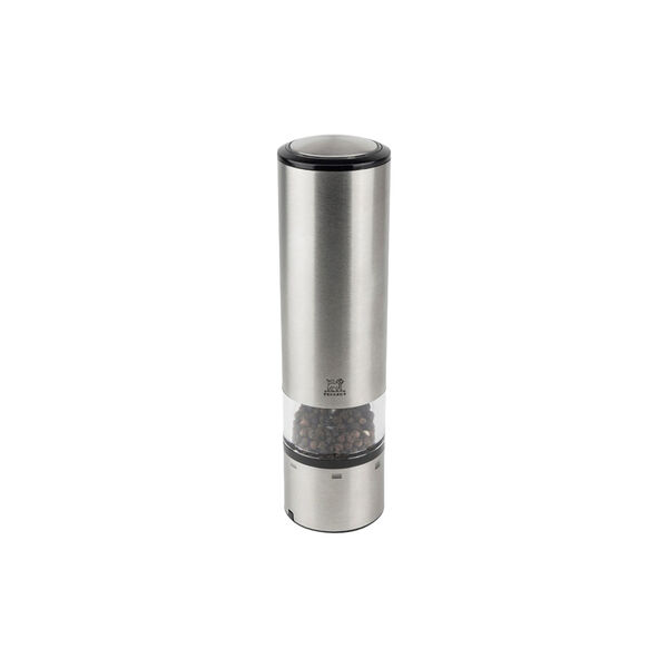 Elis uS Electric Pepper Mill 20 cm, matt steel/clear, Peugeot