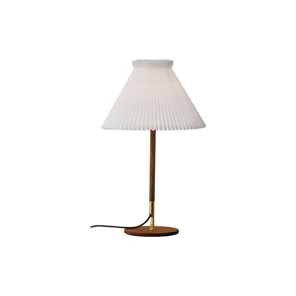 Le Klint 328 Table Lamp with Paper Shade, smoked oak, LE KLINT