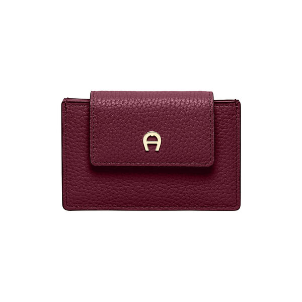 Delia Card case, burgundy Delia Card case, burgundy, Aigner