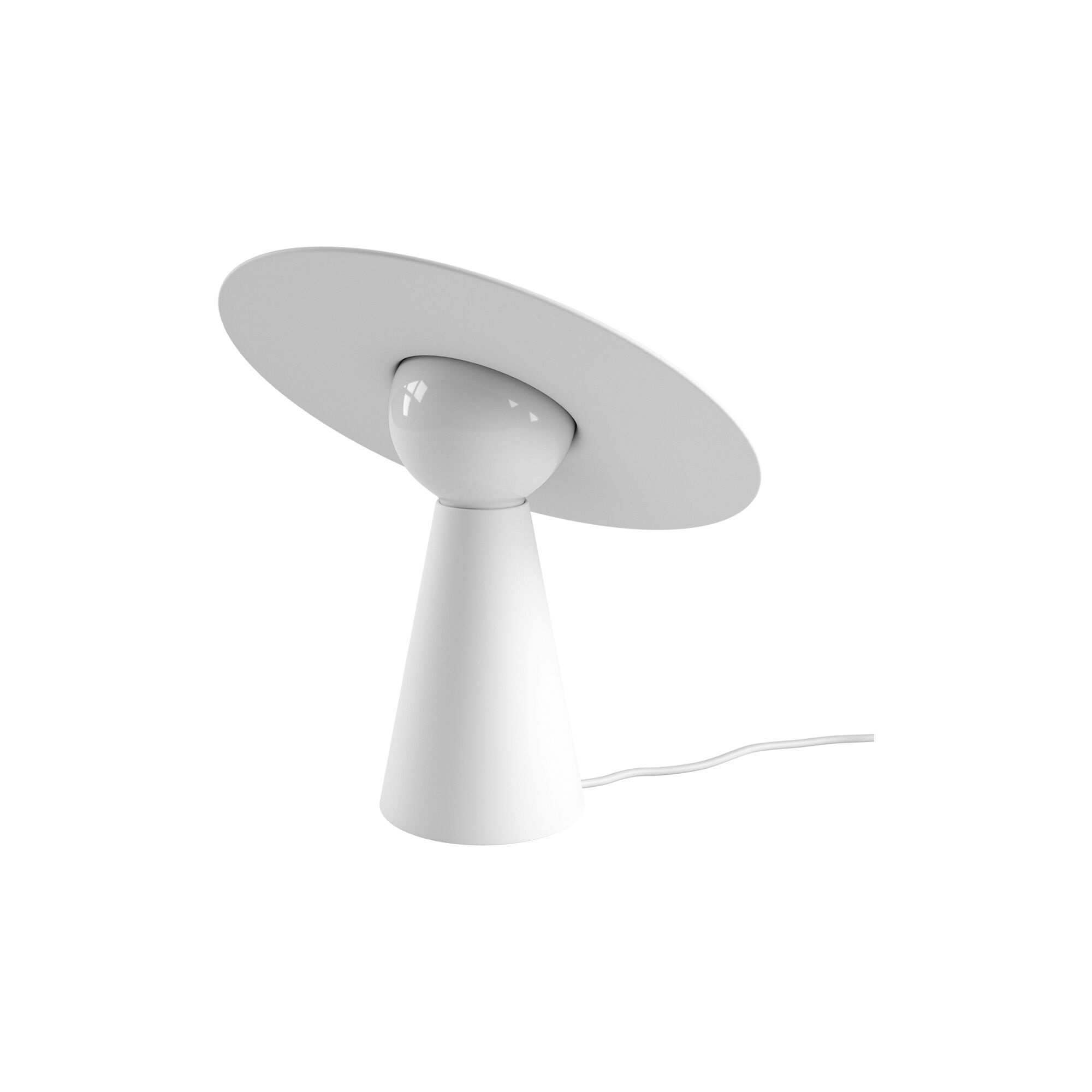 Ceramic Table Lamp white