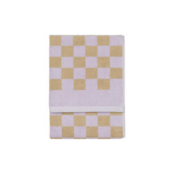 Checker Towel, lilac, Marc O'Polo