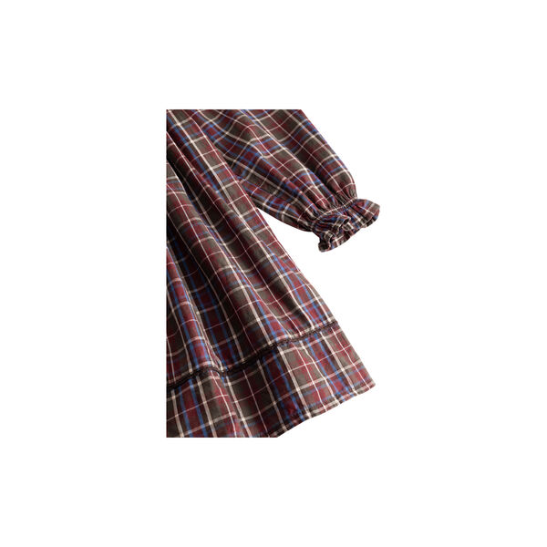 Darcel LS | Chocolate Check | Dress, MarMar Copenhagen