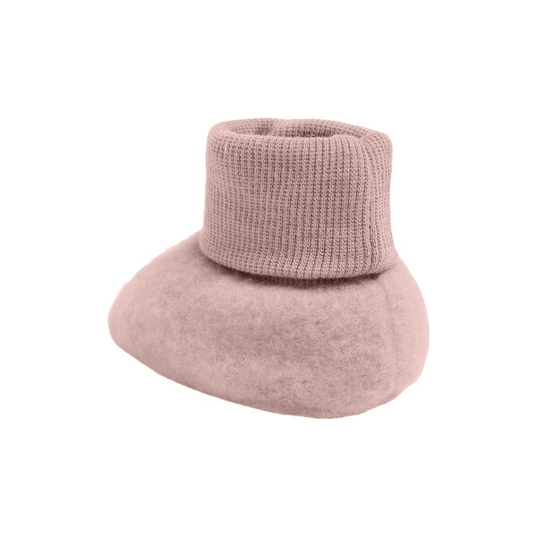 Footies Wool Fleece , mahogany rose, HUTTEliHUT