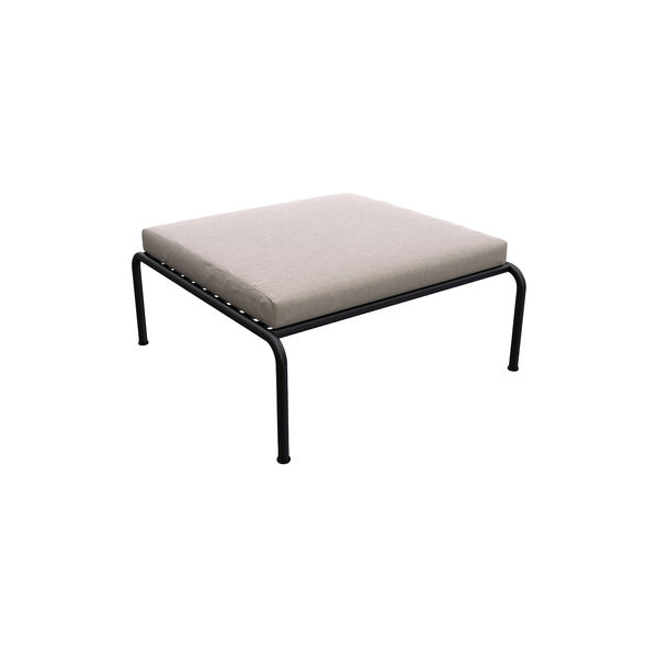 AVON Lounge Ottoman, ash/black, HOUE