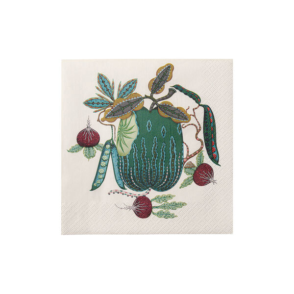 Taika Sato Paper Napkin, green, Iittala