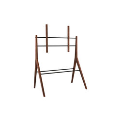 Kaya TV stand, oiled walnut/ black, KRISTIAN JUUL