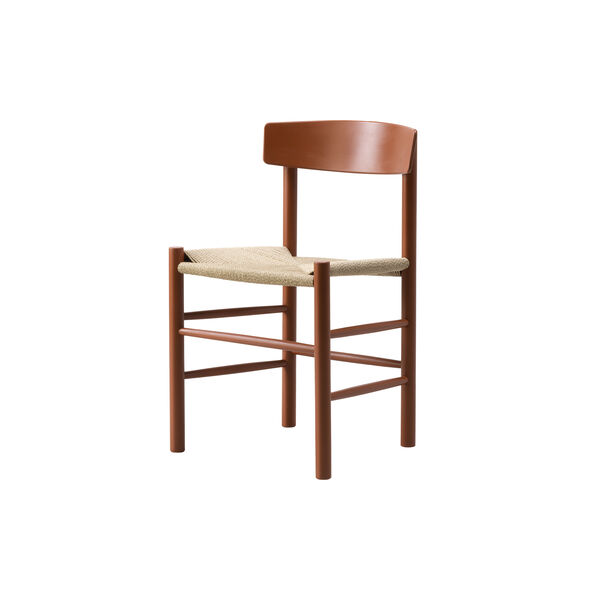 J39 Mogensen Chair, herritage red/natural, Fredericia Furniture