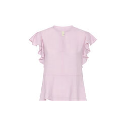 Tuea top, sheer lilac, Heartmade