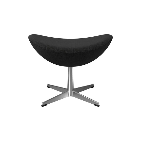 Egg™ 3127 Footstool, black melange, Fritz Hansen