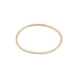 ARASH crystal bracelet, gold plated, Pilgrim