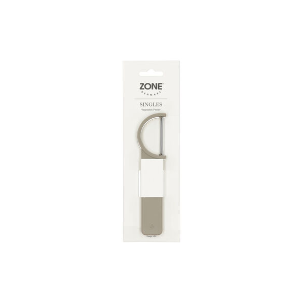 Singles Vegetable Peeler, soft taupe, Zone Denmark