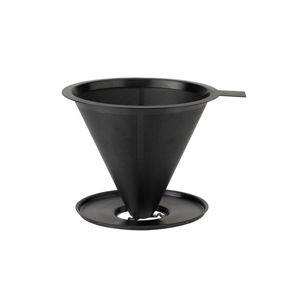 Nohr Slow Brew Dripper with Filter, black metallic Nohr Slow Brew Dripper with Filter, black metallic, Stelton