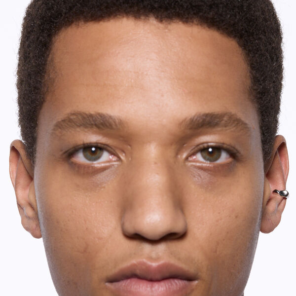 Saddle Ear Cuff, silver, Maria Black