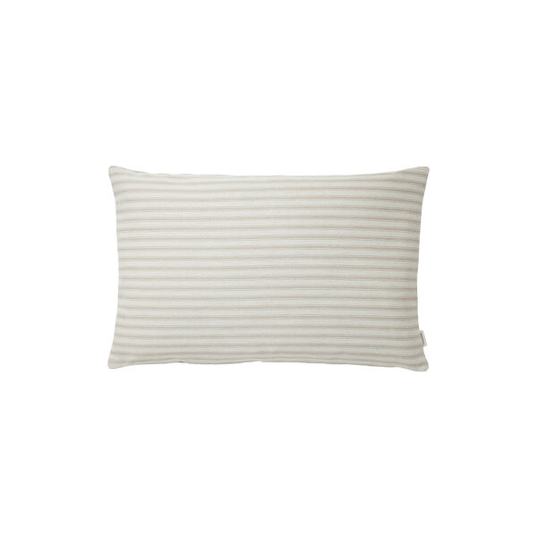 Outdoor Fine Stripe Cushion, beige Outdoor Fine Stripe Cushion, beige, Compliments