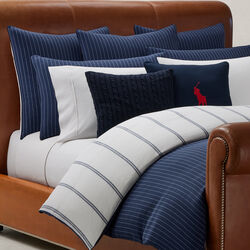 Kerrigan Duvet Cover, navy, Ralph Lauren Home