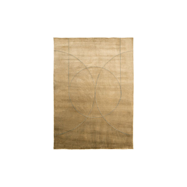 Circulus Rug, ochre, Linie Design