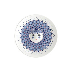 Olga Dish, blue, Bjørn Wiinblad