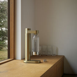 Brus Carbonator | Brushed brass, Stelton