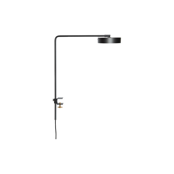 James Desk/Clip Lamp, black, Rubn