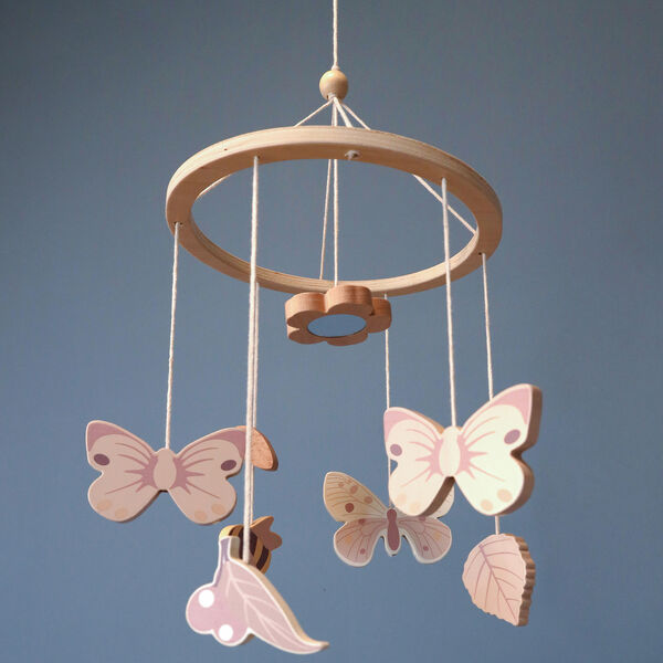 Wooden Mobile, butterflies, Cam Cam Copenhagen