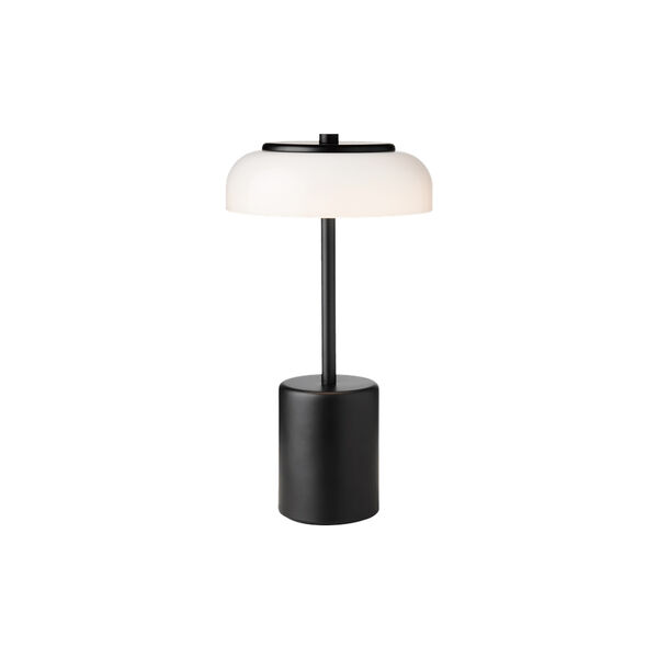 Blossi Mini Portable Table Lamp, black, Nuura