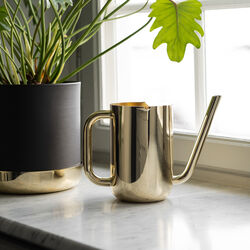 Nurture Watering Can, brass, Skultuna