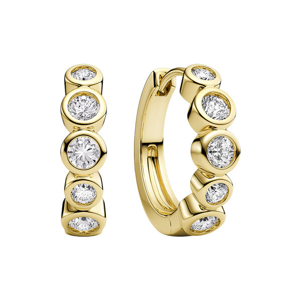 Sardinien Creolo Earrings | Piccolo | Gold plated, Sif Jakobs Jewellery