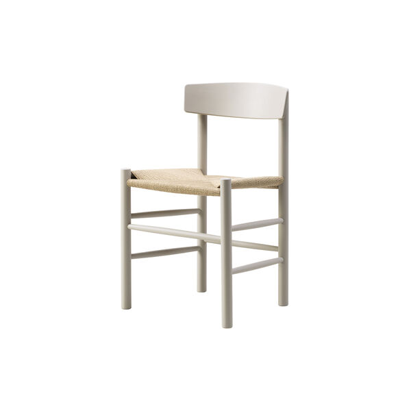 J39 Mogensen Chair, pebble grey/natural, Fredericia Furniture