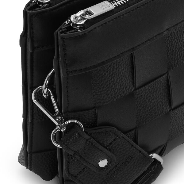 Braided Cross-Body, black, Ilse Jacobsen Hornb&aelig;k